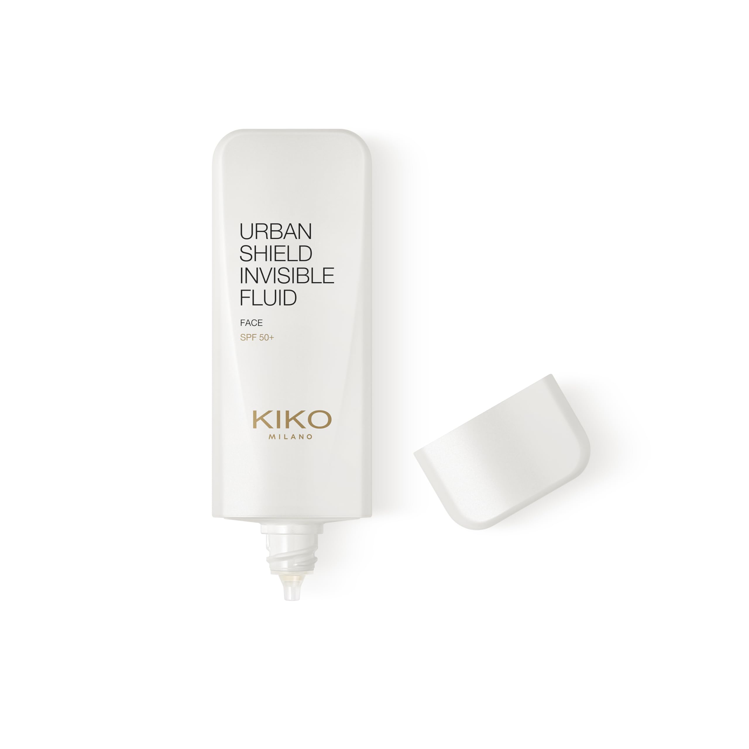 KIKO Milano Urban Shield Invisible Fluid Spf 50+, Protective Hydrating Facial Fluid With Spf 50+, 50 ml (Pack of 1)