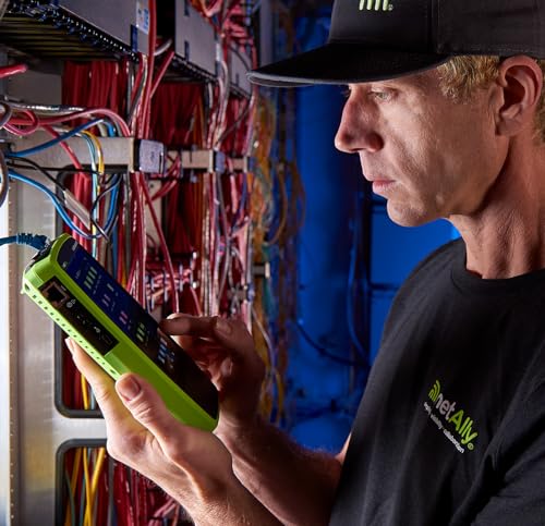 NetAlly LinkRunner AT 4000 LINKSOLUTIONS-KT-4K Fiber Network Cable & Connectivity Tester Kit with Test Accessory by NETALLY - Image 2