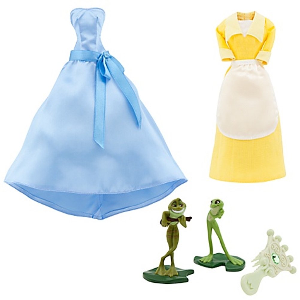 Disney Princess Tiana Doll Wardrobe and Friends Set -- 5-Pc.
