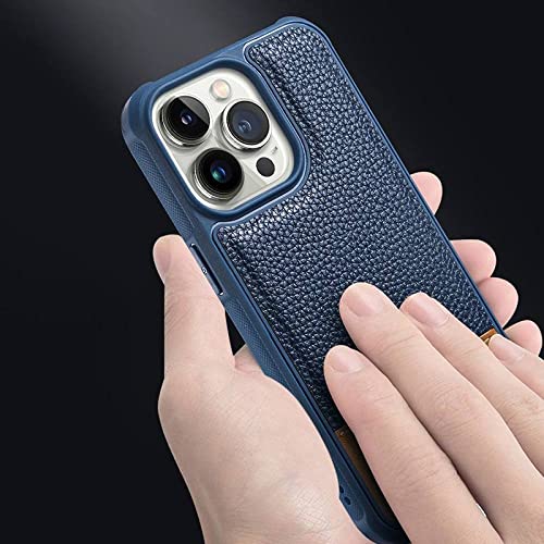 Housse cuir litchi marron pour iPhone XS Max idéale au bureau et en voyage - 5