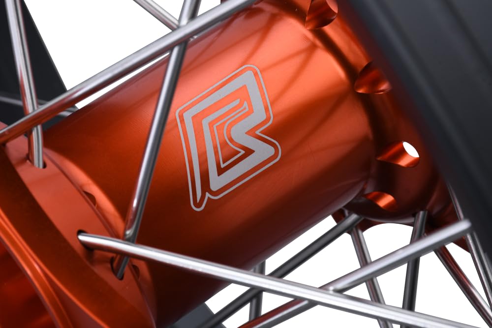 avdb -moto felga/szprychy koło tylne 5" x 17" kompatybilne z KTM SX 150 2013-2014, SXF 250 SX-F 2013-14, SXF 350 SX-F 13-14, HUSQVARNA FS 450 FS450 16-22, GASASGAS MC 12 GAS 5 21-23 Supermoto