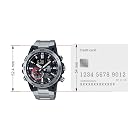 Casio Edifice ECB-40D-1ADF Black Analog-Digital Dial Silver Stainless Steel Band Men's Watch Smartphone Link World Time ED574 gallery image