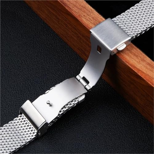Bracelet montre acier inoxydable pour homme actif et élégant 22mm