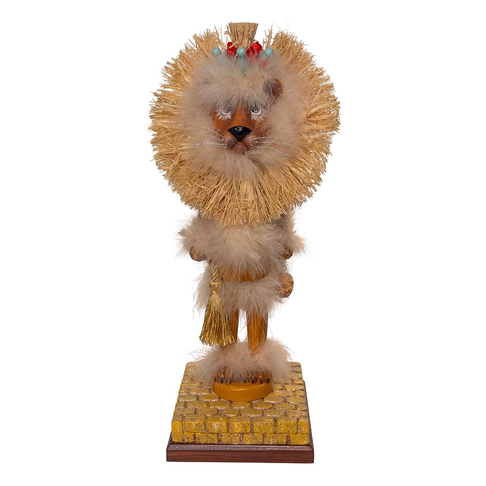 Kurt S. Adler Brown Kurt Adler 18-Inch Hollywood Nutcrackers™ Cowardly Lion Nutcracker