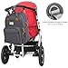 Diaper Bag Backpack, RUVALINO Multifunction Travel Back Pack Maternity Baby Changing Bags, Large Capacity, Waterproof and Stylish, Dark Gray