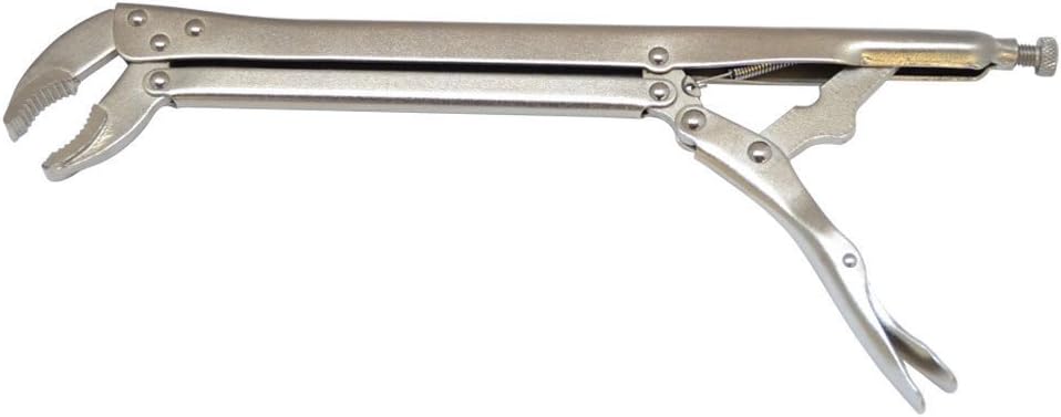 15" - 45 degree Bent Jaw Extra Long Reach Locking Pliers