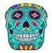 BigMouth Inc Giant Cute Sugar Skull Beach Blanket, Oversized Beach Towel, Ulta-Soft Microfiber Towel, 5 Feet Wide, Washing Machine Friendly
