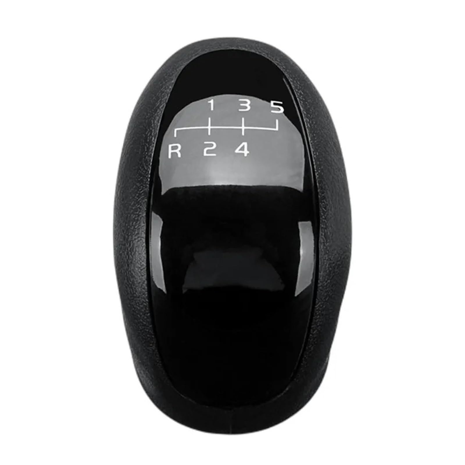 KUNYOS Leather Gear Knob for Benz Sprinter W 906 W906 2006-2018 LHD Manual PU Leather Car Gear Shift Knob Lever Gaiter Boot Cover(5 Speed Gearknob)
