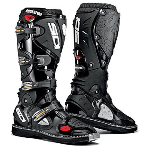 Sidi Sidi Crossfire 2 Bottes de Moto, Noir, 41