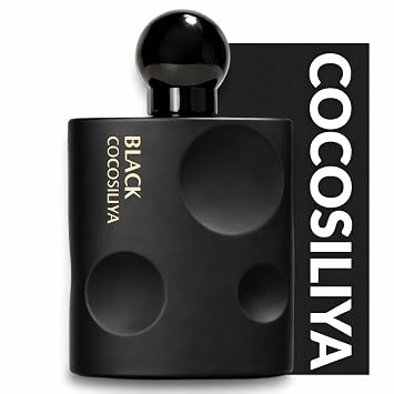 CCSLY Eau De Perfume for Men & Women, Long Lasting Bold Spicy Scent, Masculine Perfume 50ml,1.7Oz BLACK COCOSILIYA