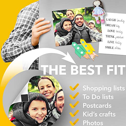 Magnetic Squares - Self Adhesive Magnetic Squares (Each 4/5" X 4/5") - Flexible Sticky Magnets - Peel & Stick Magnetic Sheets - Tape Is Alternative To Magnetic Stickers, Magnetic Strip And Roll #TOP5