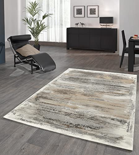 the carpet Marble Moderner Dichter Kurzflor Wohnzimmer Schlafzimmer Teppich, Designerteppich,...