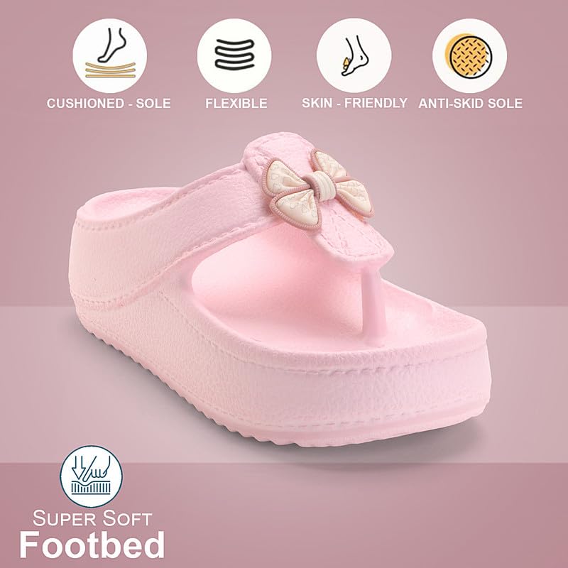 Image of Richmen Women Summer Flip Flop Slippers Casual Pillow EVA Anti-Slip Sole Slide Slipper Indoor Bedroom Sandals for Women's & Girls