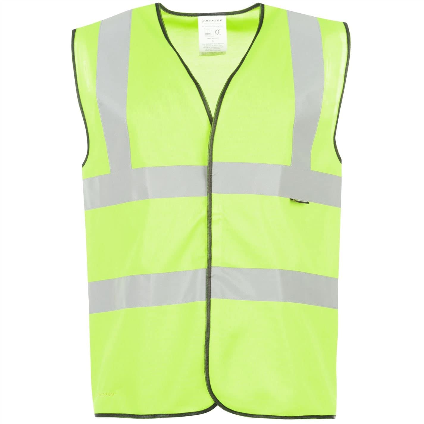 Dunlop Men's Hi Vis Vest Yellow 4XL