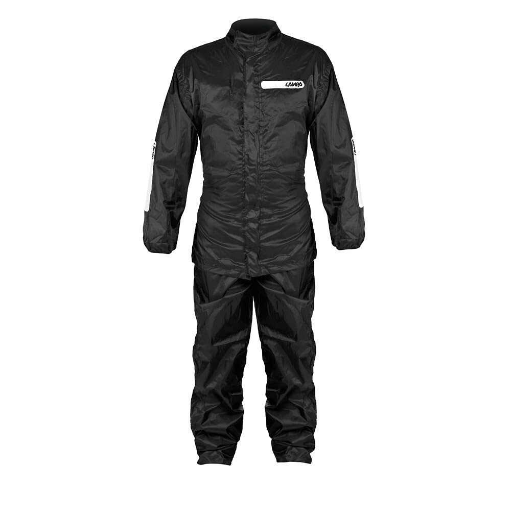 Lampa 91454 Lyviatan, Completo Antipioggia Moto Giacca e Pantaloni - XL - 100% Poliestere