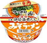 サッポロ一番 みそラーメンどんぶり 三重 伊勢海老だし仕立て 68g×12個