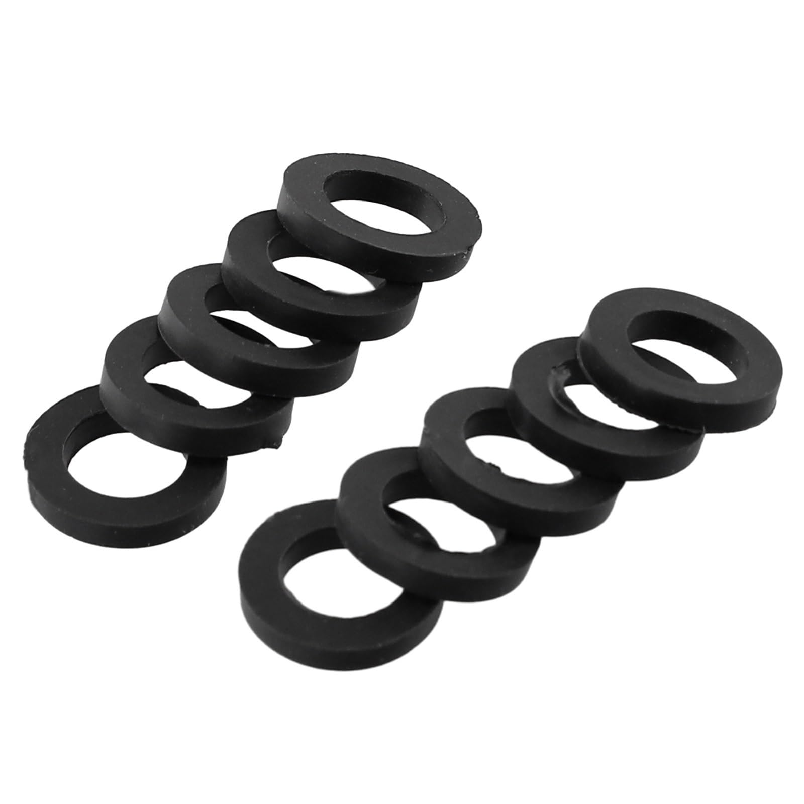 Anillo de 20 piezas, junta plana, anillo de sellado, tubo Flexible, arandelas de manguera for ducha de baño, sellos de goma for manguera de cabezal de ducha