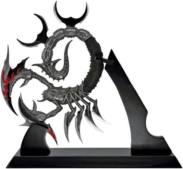 Fantasy Display Scorpion Knife with Stand