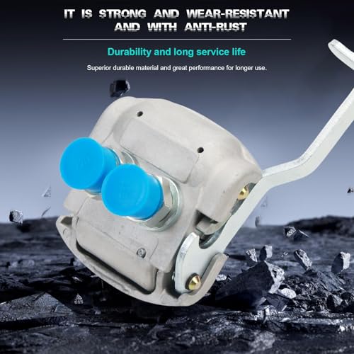 Taesayl 4528020070 Kupplungskopf Schnellkupplung Deichselanhänger Zugmaschine Kopf für Duo Matic Kupplung Motorwagen LKW Actros Atego Axor LK/LN2 NG MK SK TGA TGS TGX 4528020090