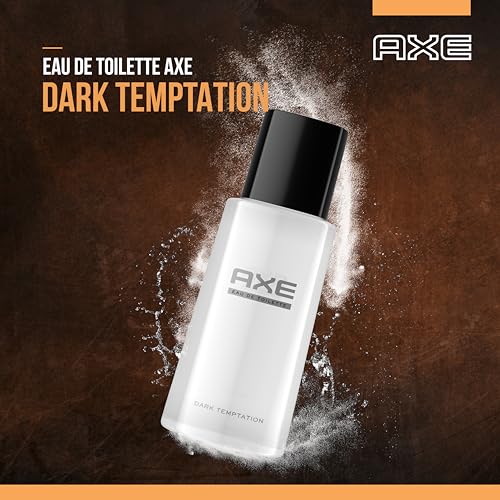 Axe Dark Temptation, Eau de Toilette Dark Temptation, Duft: Schokolade Noir & Gewürz, Wirksamkeit & Frische 24 Stunden – Flasche mit 100 ml – Ansicht 3
