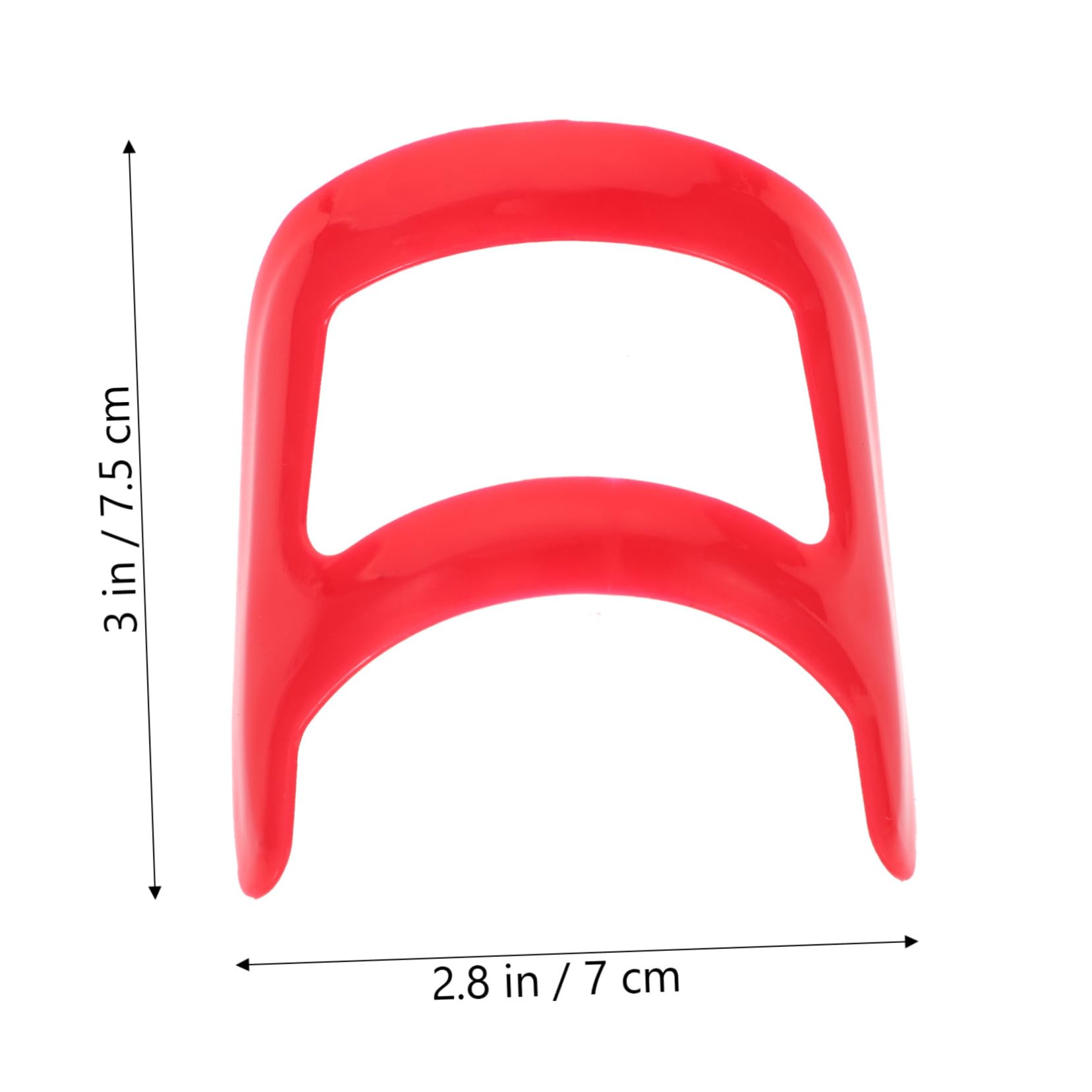 HAPINARY Beard Styling Tool Goatee Trim Guide Beard Liner 2pcs Professional Plastic Styling Ruler