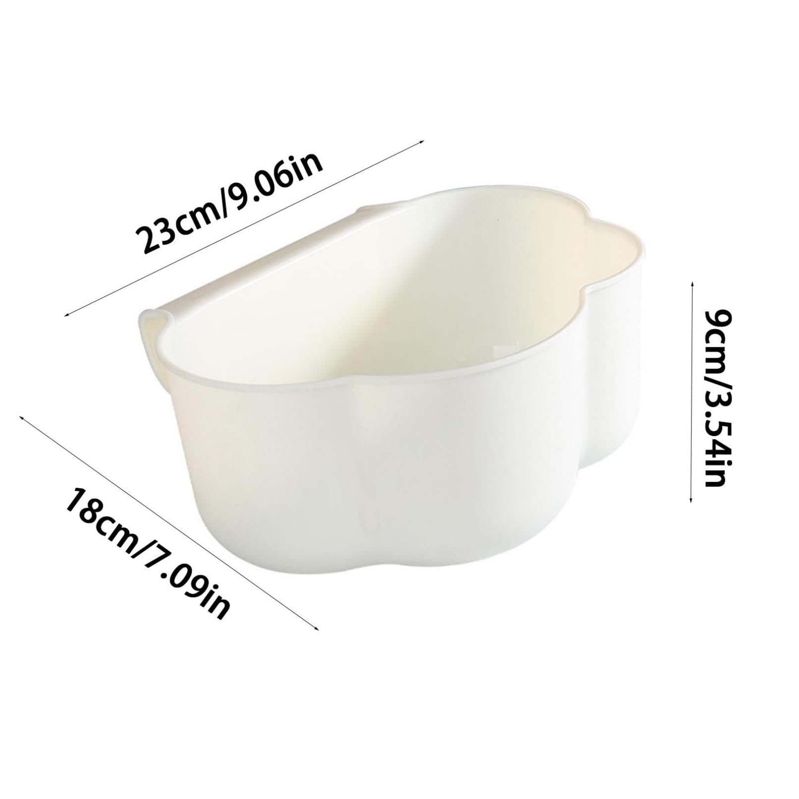 Organisateur de commode à langer, organiseur de table à langer, à suspendre, pour table à langer, pour le rangement des déchets de cuisine (blanc)