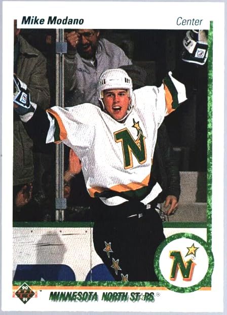 1990-91 Upper Deck Hockey Rookies Mike Modano Rookie Card RC #46