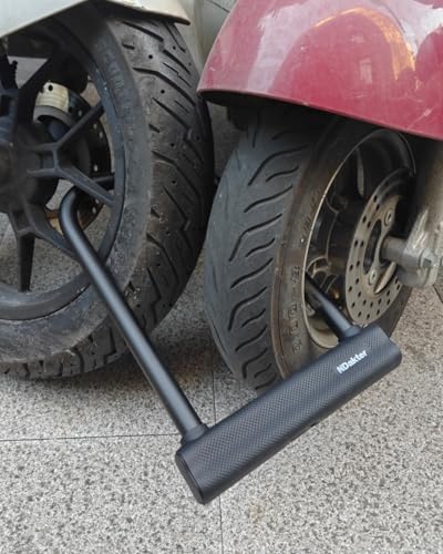 Image of NDakter Large Bike Locks Heavy Duty Anti Theft, 18mm Thick, Motorcycle Wheel Lock with 3 Keys, for Ebike, Escooter, Fat-Tire and Dirt-Bike