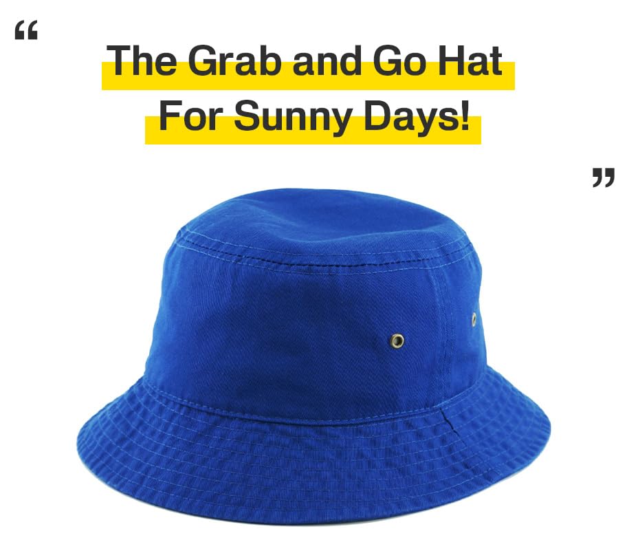Image of KBETHOS 100% Cotton Washed Bucket Hat