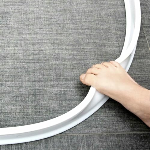 Barrière d'eau pliable en silicone pour stopper les inondations de douche - 5
