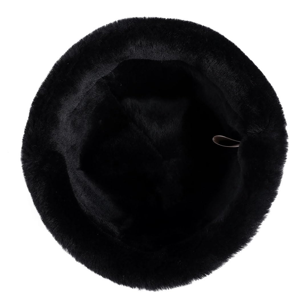 Gorro unisex de piel de oveja auténtica, gorro de lana de oveja, gorro de invierno cálido y suave