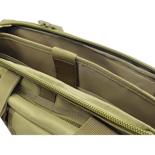 TaktZeit Military Briefcase 15.6Inch Tactical Laptop Messenger Bag Laptop for Hiking, Cycling, Camping and Daily Use4