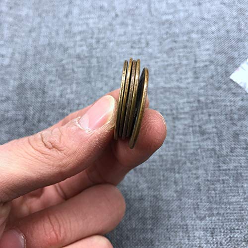 Antike Kupfermünzen, fünf Kaiser, Qian Fengshui -Münzen EIN Satz von fünf Kaisergeld
