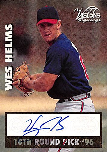 Autograph Warehouse 249333 Wes Helms Autographed Baseball Card - Atlanta Braves 1997 Score Board