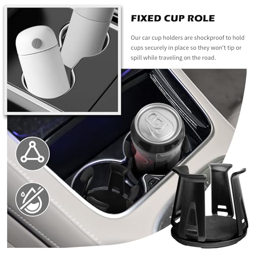 Portavasos universal ajustable para autos 2 unidades miniatura 4