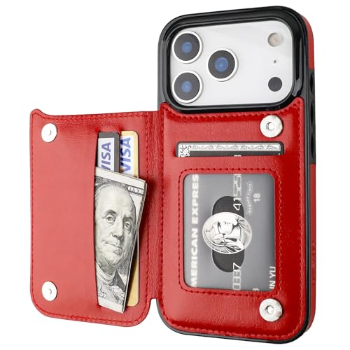 Étui portefeuille antichoc iPhone 17 Pro pour éviter les chutes et pertes