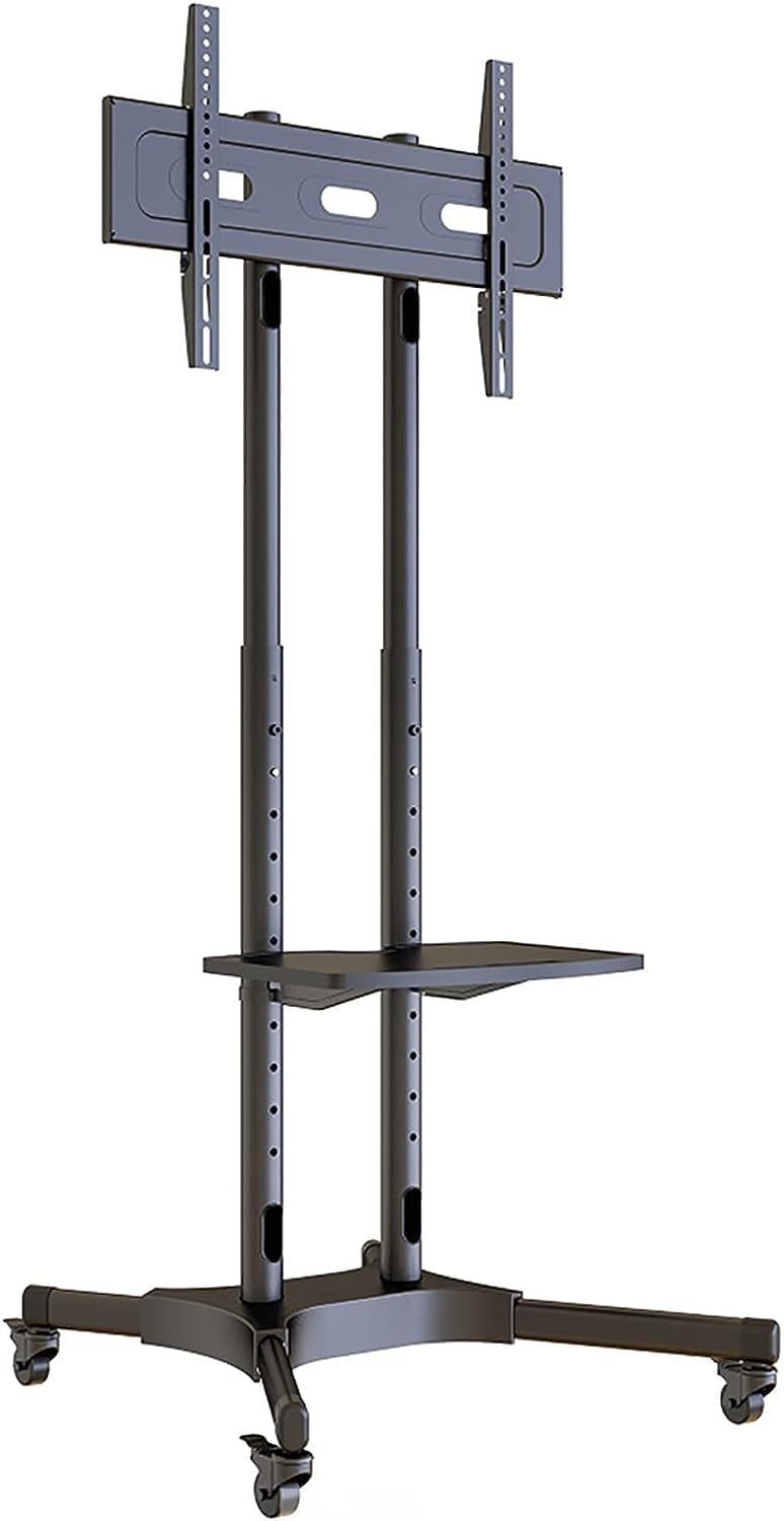 Soporte rodante Ajustable para TV con Soporte de Suelo Soporte para TV móvil para televisores de 3270 Pulgadas Fácil Montaje Robusto y Elegante.