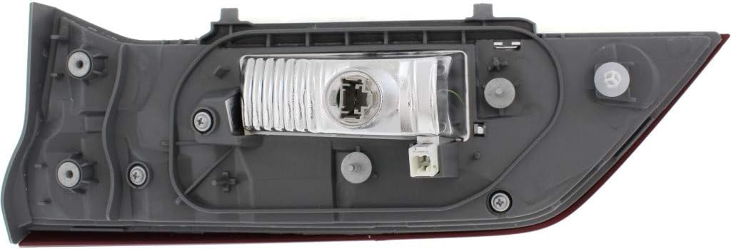for 2017 2018 2019 honda cr-v tail light inner passenger side led w/bulbs replaces ho2803116 capa certified