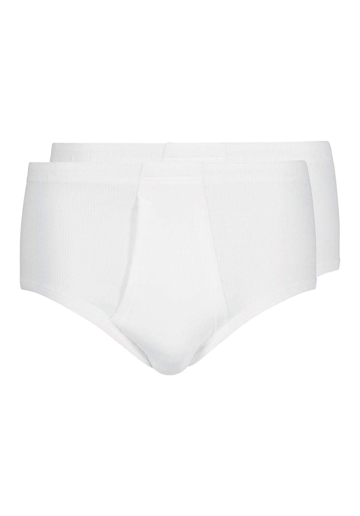 HUBER Men's Briefs (Pack of 2), White (White 0500), M