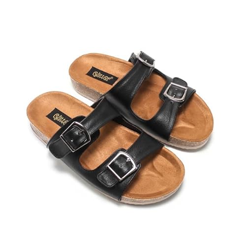 شبشب للنساء من جليتر - اسود GSL380836BLK، مقاس 38 EU
