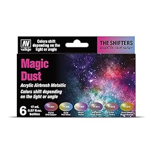 Vallejo Magic Dust 077090 Kleurenset, verschillende kleuren