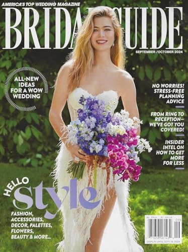 Bridal Guide/HoneyMoon Guide Magazine Sept/Oct 2024 - America's Top Wedding Magazine