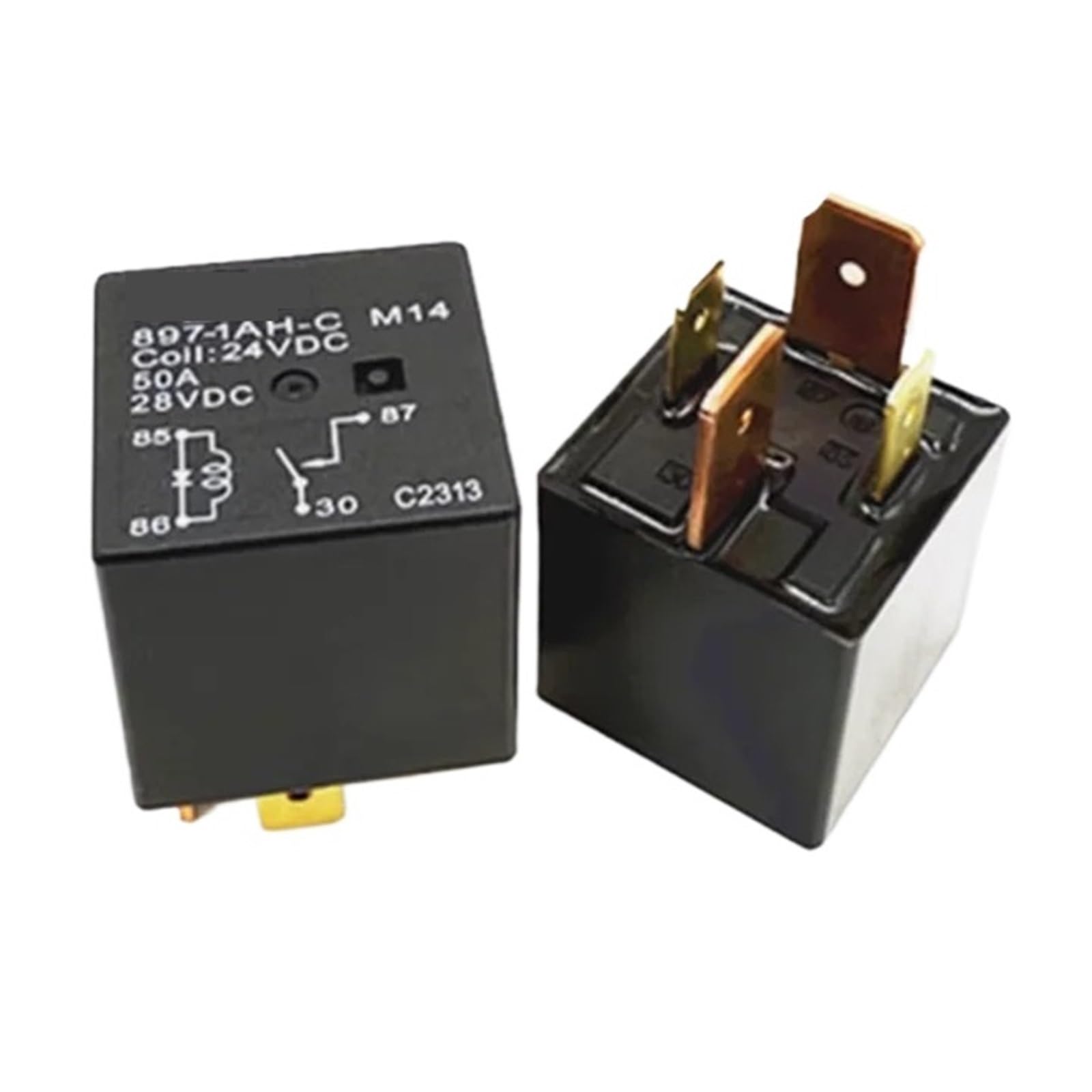 Relais 897-1AH-C M14 électromécanique 24V 50A pour circuit de puissance