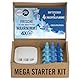 Febreze Programmierbarer Lufterfrischer 3Volution Duftstecker Starter-Kit + 4x Nachfüllflakons Aprilfrisch, 3 Wechselnde Düfte Zum Bekämpfen Von Gerüchen