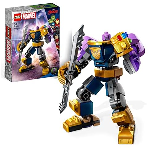 LEGO 76242 Marvel Armadura Robótica de Thanos Cover