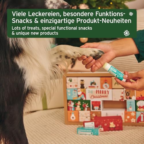 AniForte Premium Adventskalender für Hunde 2025 - Natürliche Hundesnacks, Leckerli & Produkte, Weihnachtskalender XXL für alle Altersstufen, getreidefrei