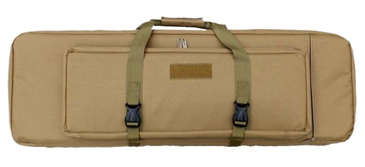 Tattico Fodero Del Fucile Morbido Custodie Per Carabine, 60/70/85/100/120 Cm Custodia Doppia Per Fucile, Valigetta Pistola Softair, Fucile Custodia Per Trasporto Per Fucile Carrging A,110cm