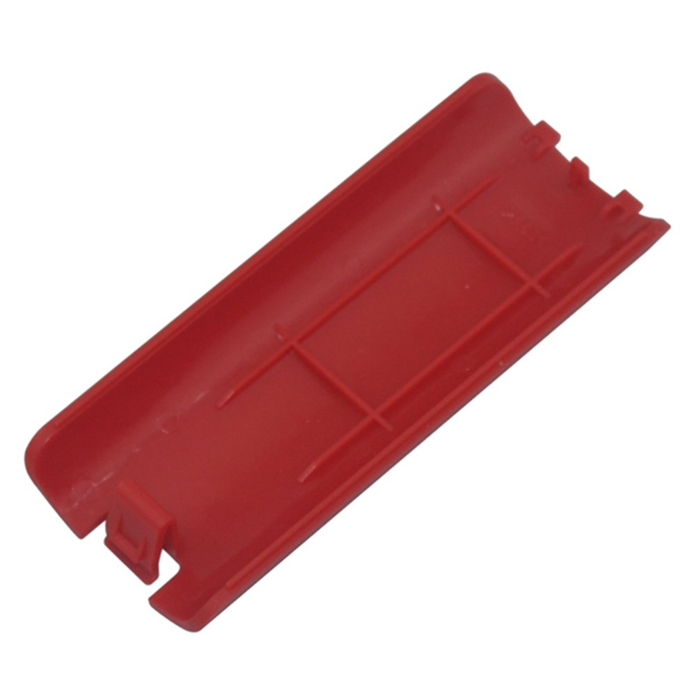 Cinpel Replacement Remote Controller Battery Cover for Nintendo Wii Red
