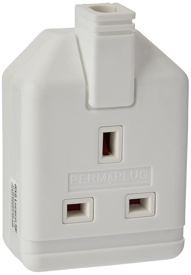 Masterplug ELS13W01 Heavy Duty Single Socket Trailing Socket, Without