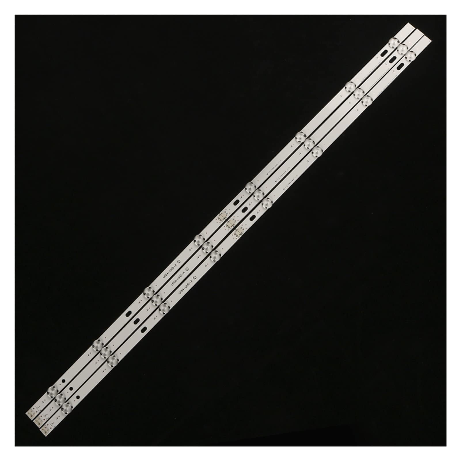 TILEZE 2 zestawy taśmy podświetlenia LED pasują do LG Direct 43 cale 43LH604V 43LH60_FHD_A typ UF64_UHD_A 43UH610V 43UF640 43UH610A 43LH5700 (kolor: 2 zestawy (12 szt.)